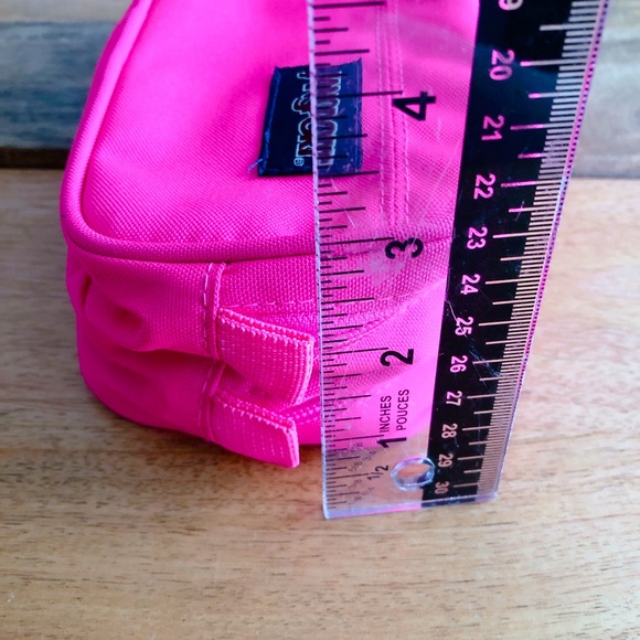 Jansport Bag in HOT PINK double zipper - Picture 10 of 10
